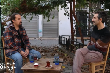 Berfin Yıldız interviews Ali in CanTV